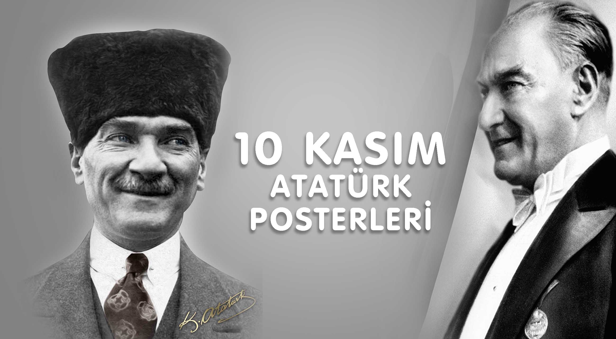 10 KASIM ATATÜRK POSTERLERİ