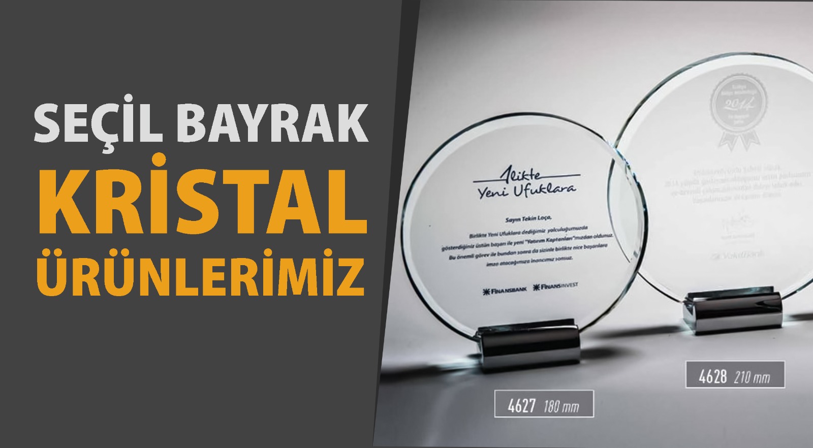  HEDİYELİK KRİSTAL ÜRÜNLERİMİZ