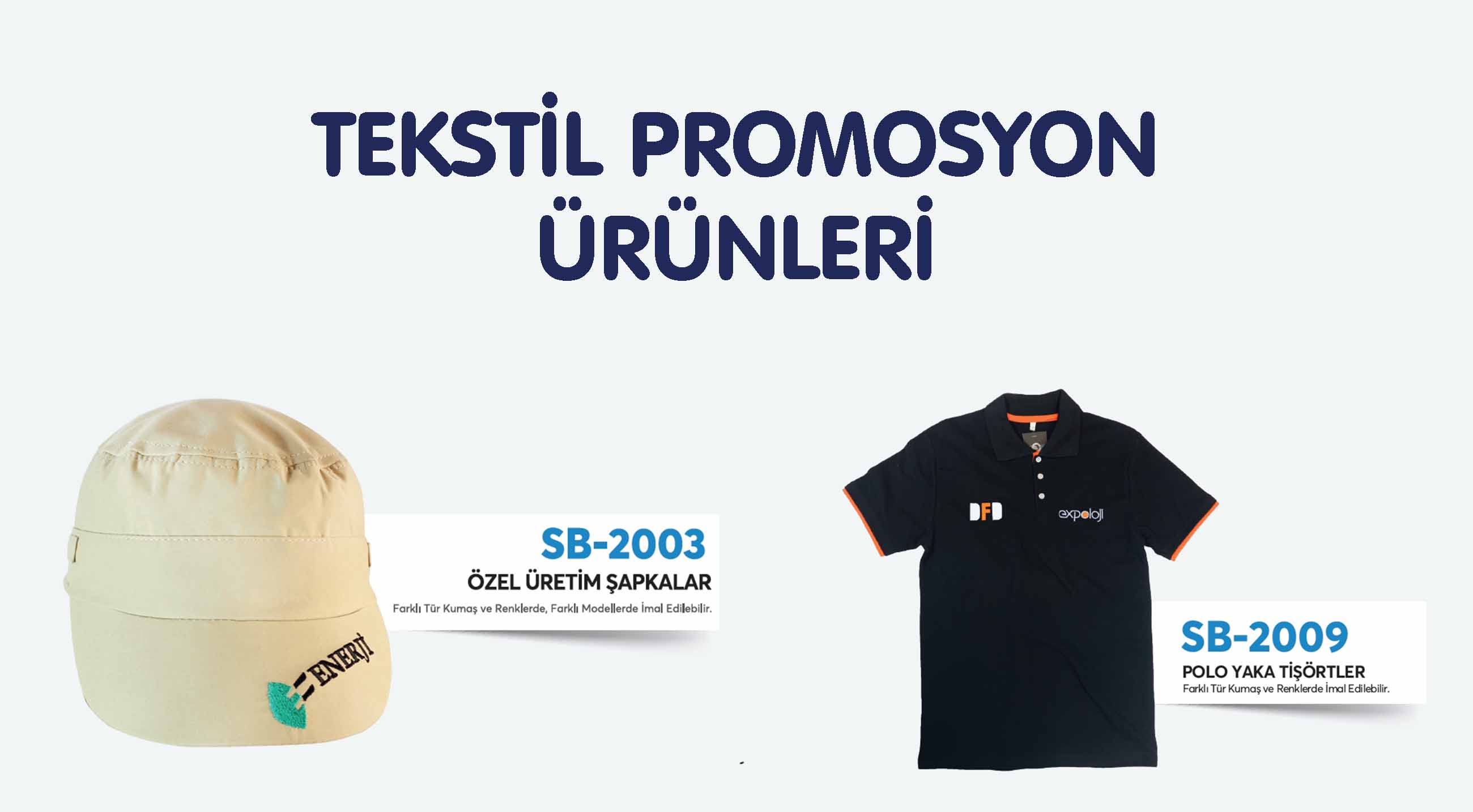 TEKSTİL PROMOSYON ÜRÜNLERİ