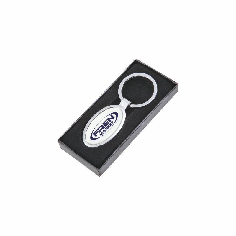 117-P ONE SIDE METAL KEYCHAIN