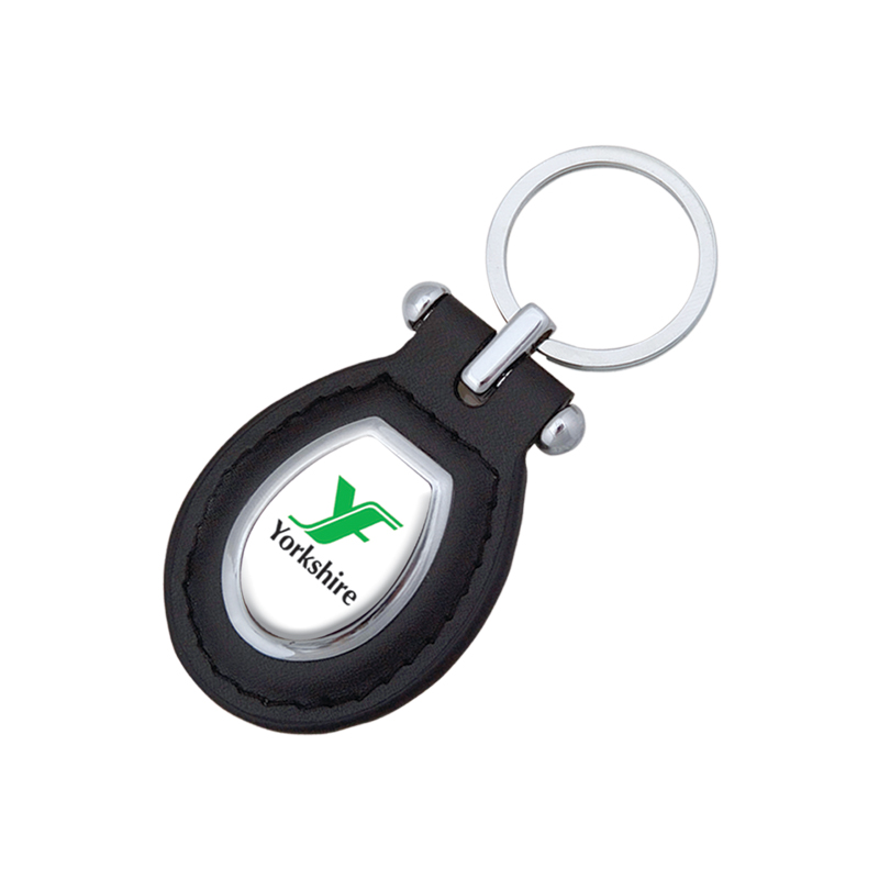 2490-P ONE SIDE METAL KEYCHAIN