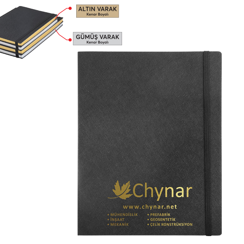 2720 THERMO LEATHER NOTEBOOK