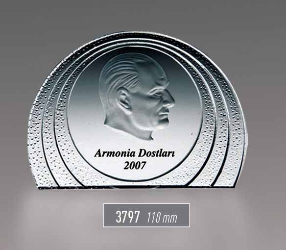 3797 - Atatürk Figürlü Plaket