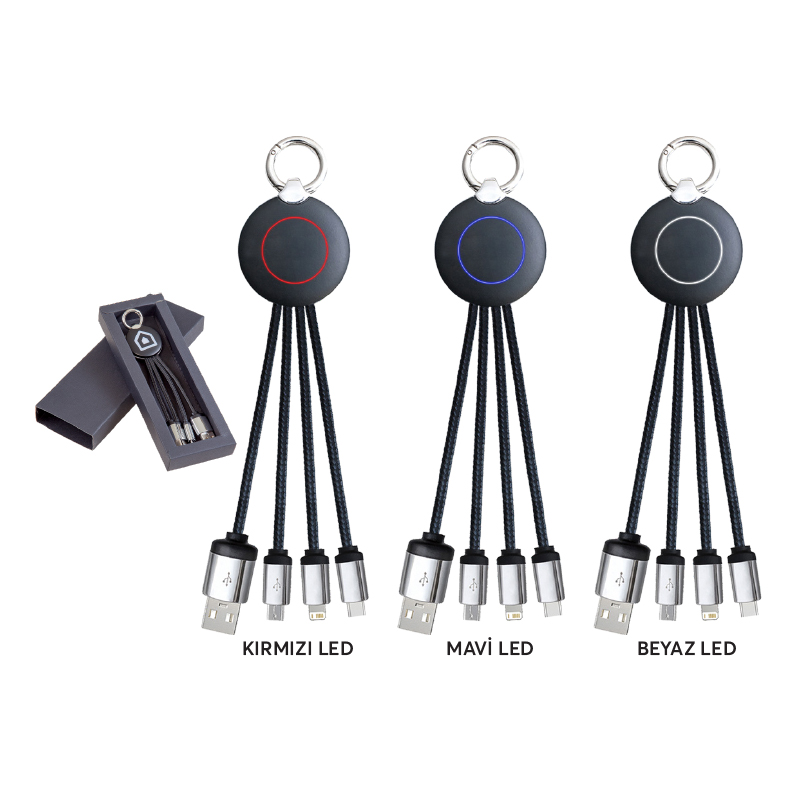 4002 KEY RING MULTI-CABLE