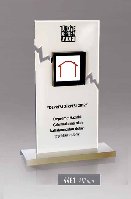 4481  - AKRİLİK PLAKET