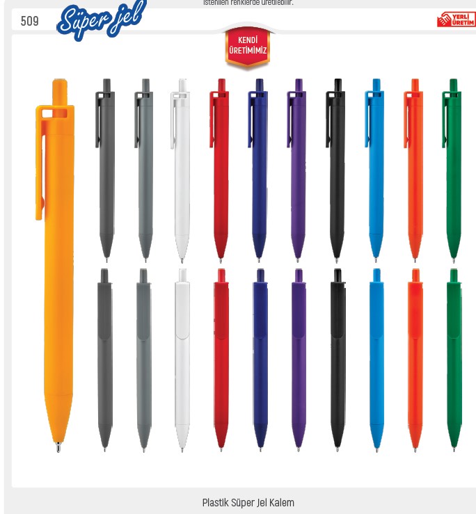 509 Plastic Super Gel Pen