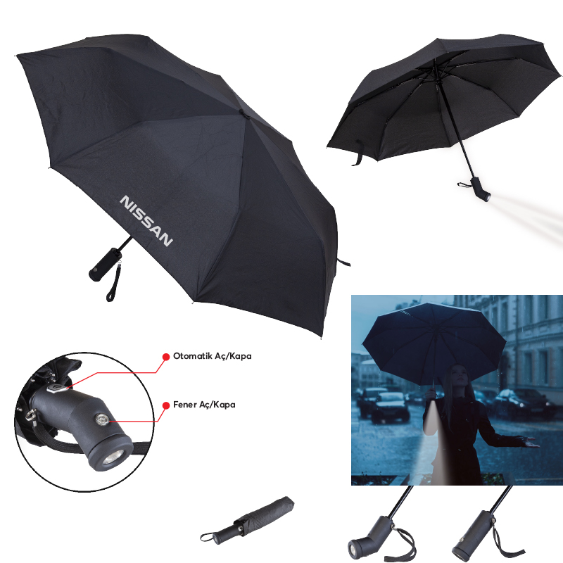 5100 8 WIRED LIGHT UMBRELLA