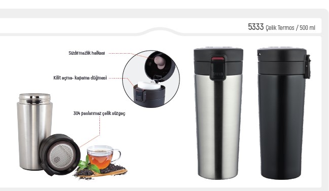 5333 Steel Thermos / 500 ml