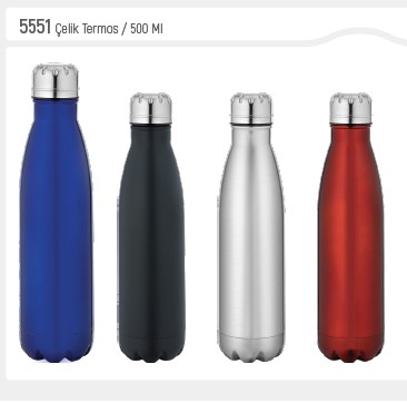 5551 Çelik Termos / 500 Ml