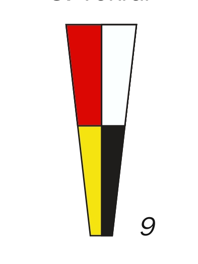 9 MARITIME SIGNAL PENNON