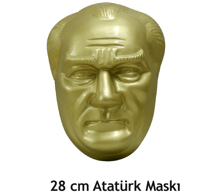 ALÜMİNYUM ATATÜRK MASKI