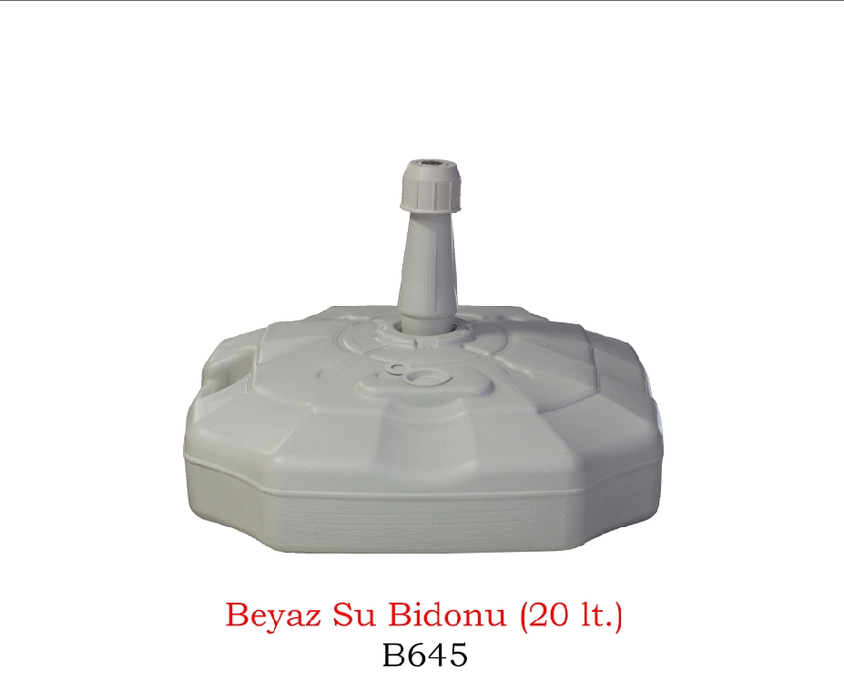 B645 BEYAZ SU BİDONU 20 LT