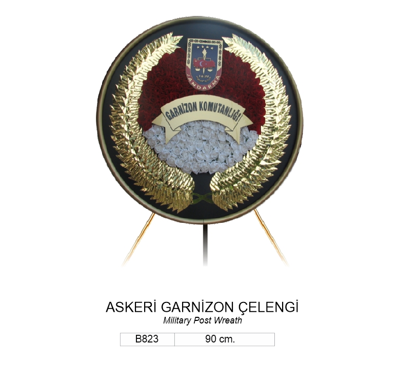 B823 ASKERİ GARNİZON ÇELENK