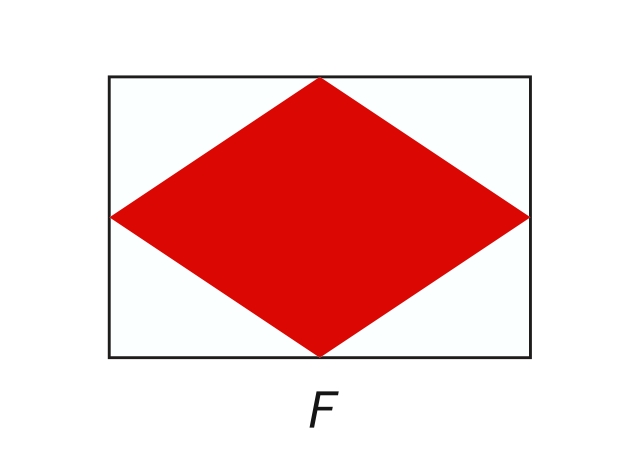 F MARITIME SIGNAL PENNON