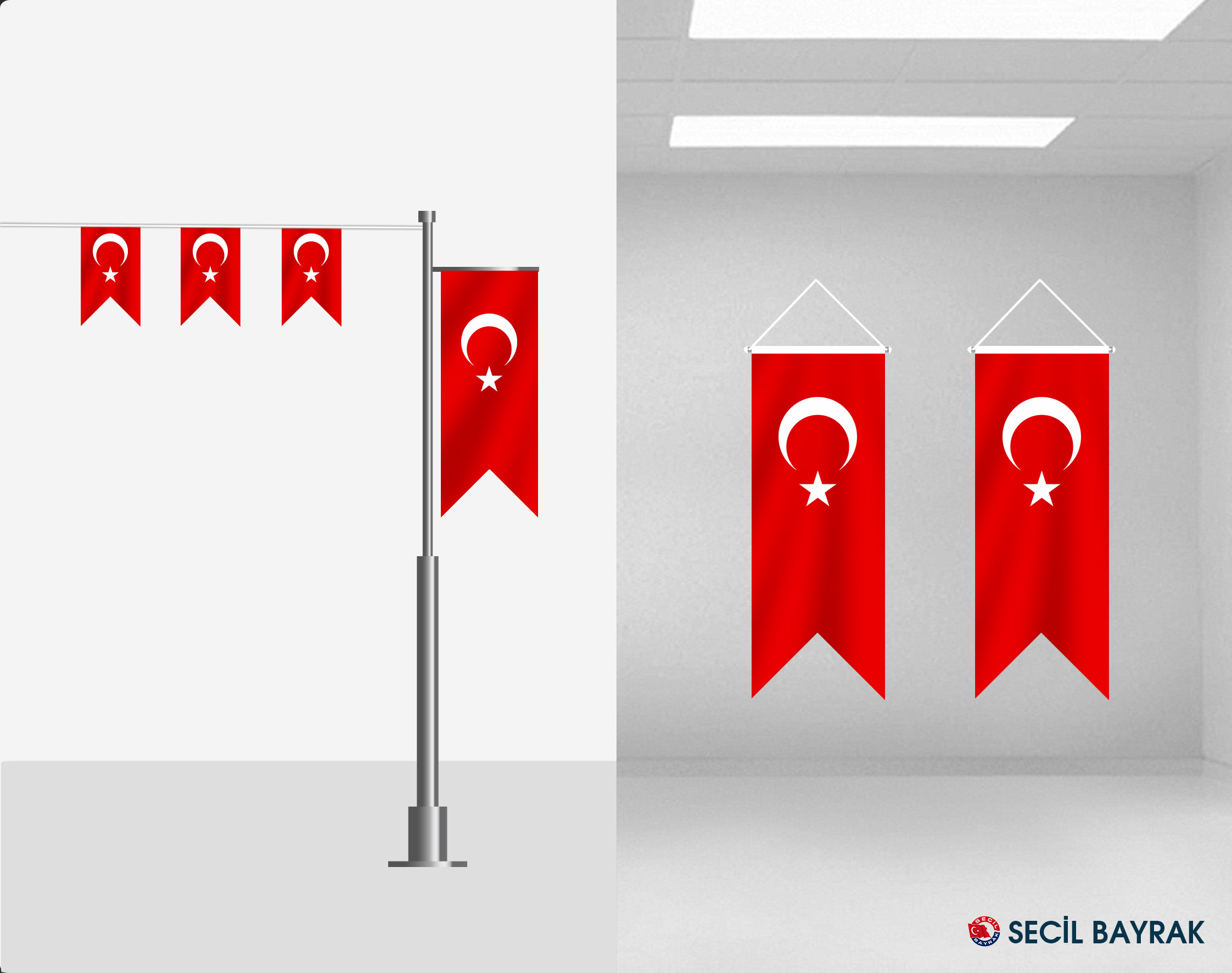 SWALLOWTAIL TURKISH FLAG