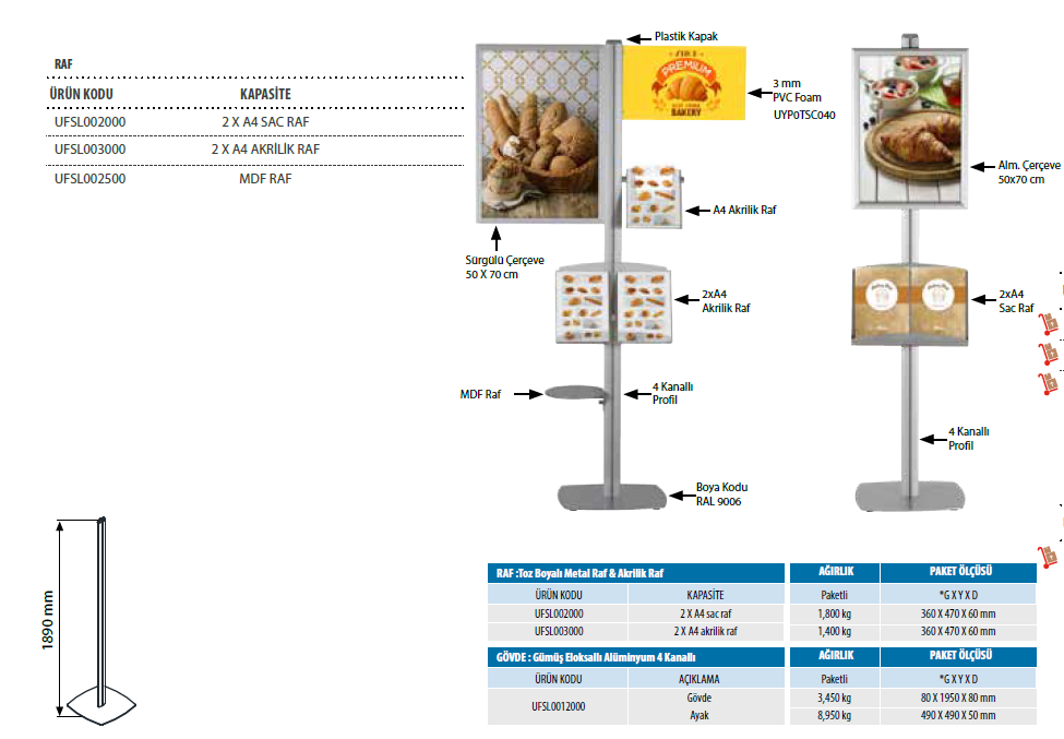 NOVEL LEAFLET STAND