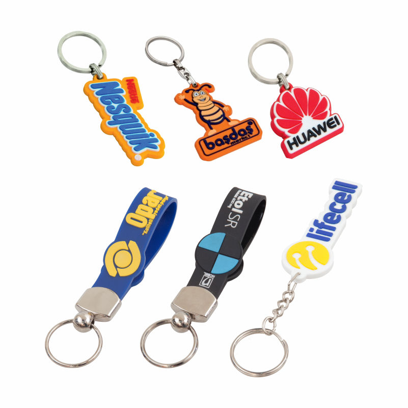 CUSTOM DESIGN PVC KEYCHAINS