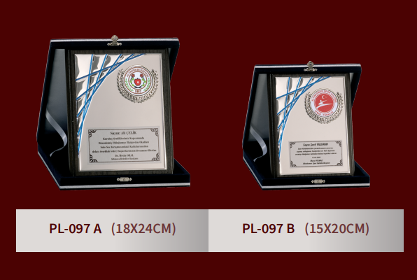 PL-097 AHŞAP PLAKETLER