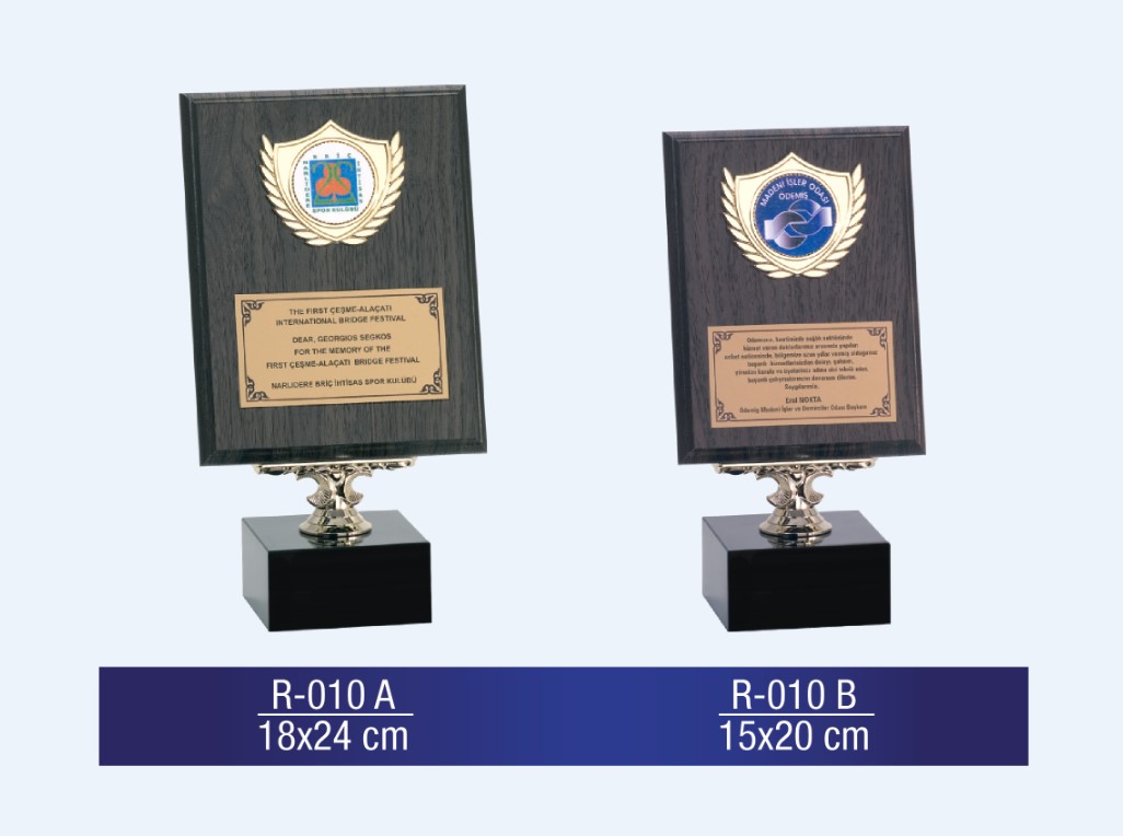 R-010 AHŞAP PLAKET