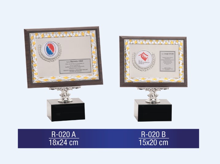 R-020 AHŞAP PLAKET