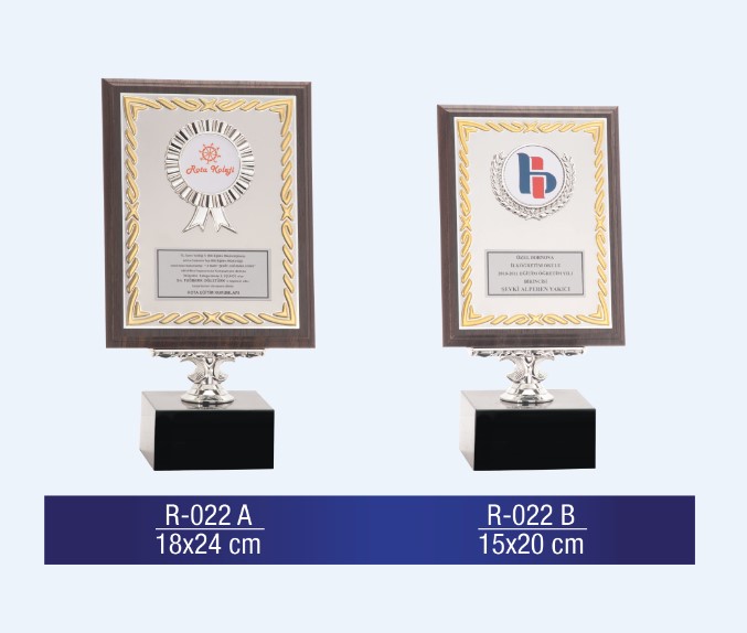 R-022 AHŞAP PLAKET