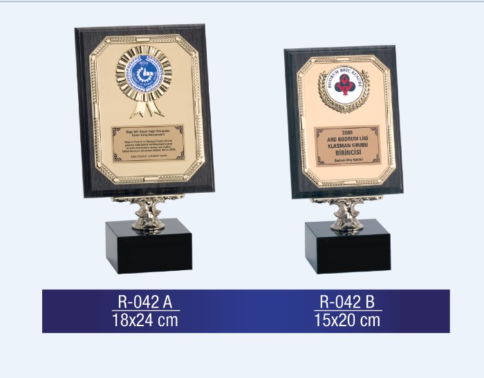 R-042 AHŞAP PLAKET 