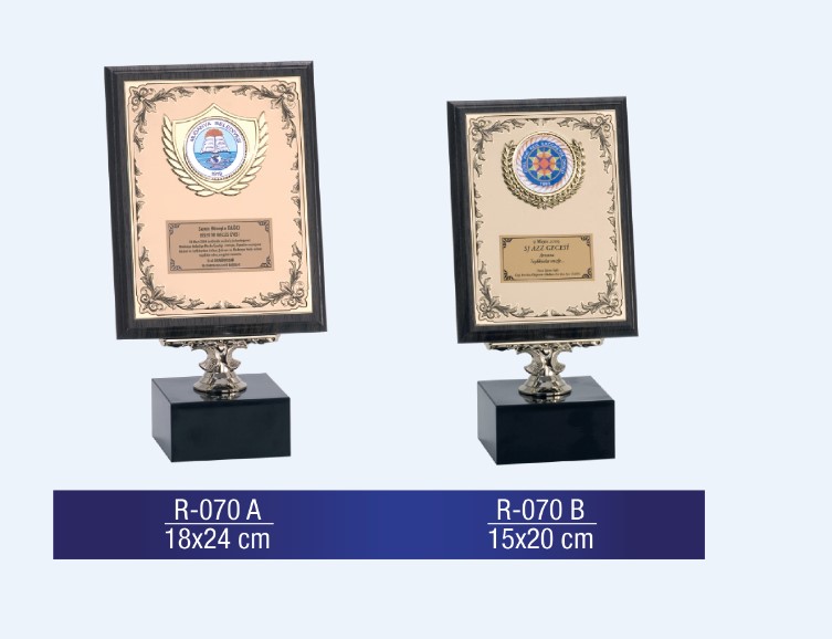 R-070 AHŞAP PLAKET 