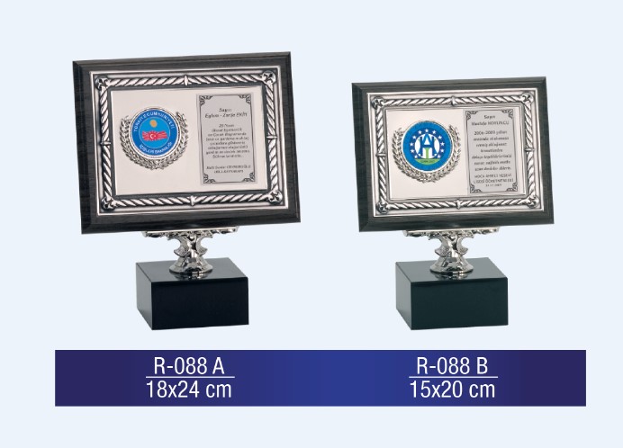 R-088 AHŞAP PLAKET