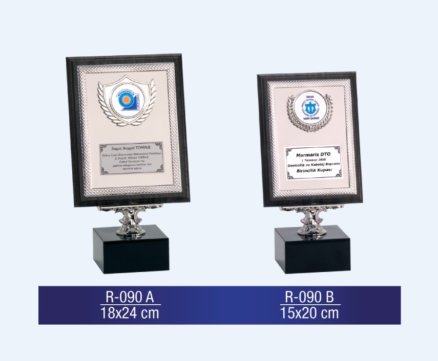 R-090 AHŞAP PLAKET