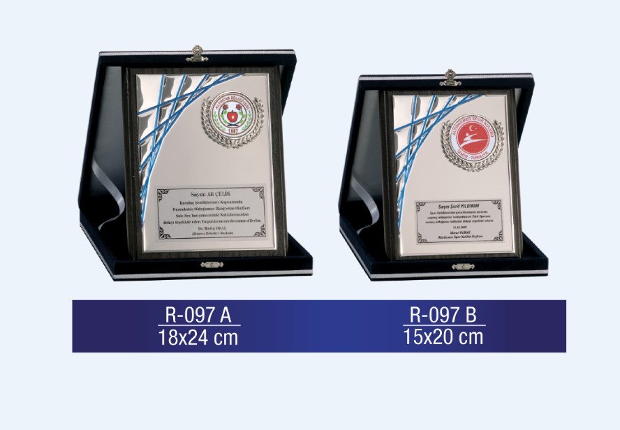 R-097 AHŞAP PLAKET