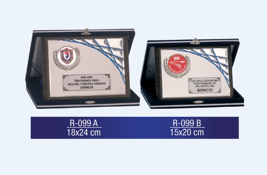 R-099 AHŞAP PLAKET