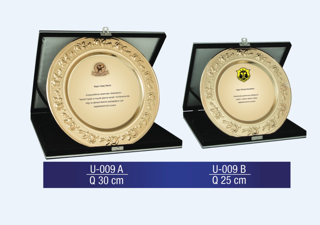 U-009 Circle Plaque