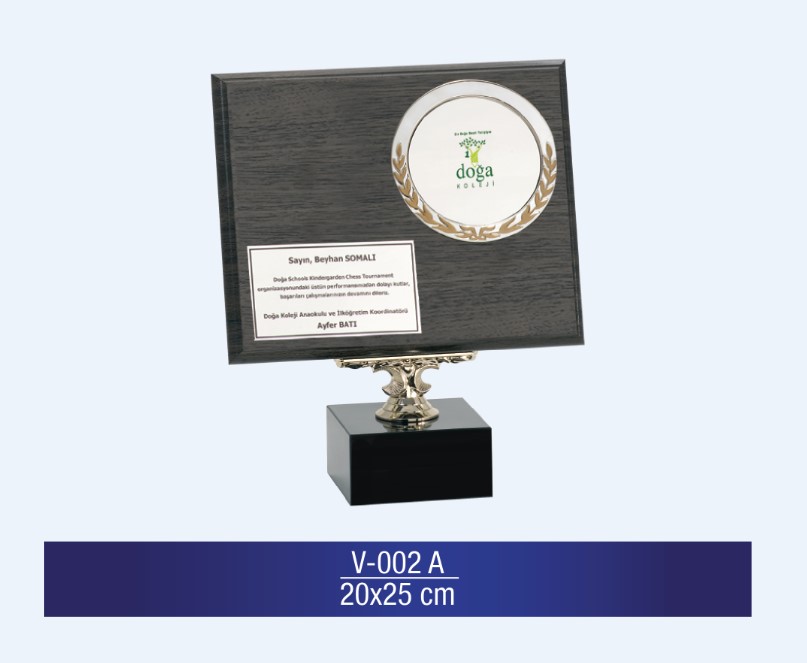 V-002 ÖZEL PLAKET 