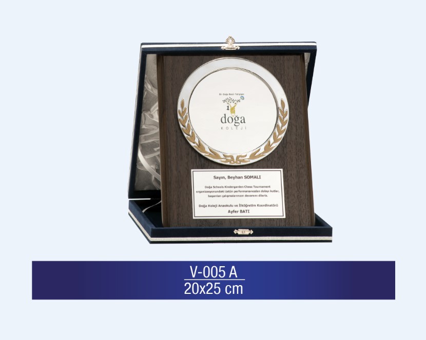 V-005 ÖZEL PLAKET 