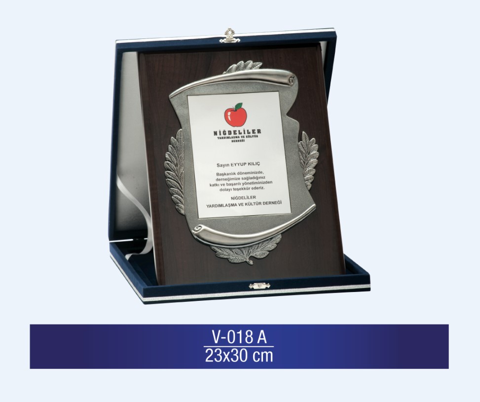 V-018 Special Plaquette