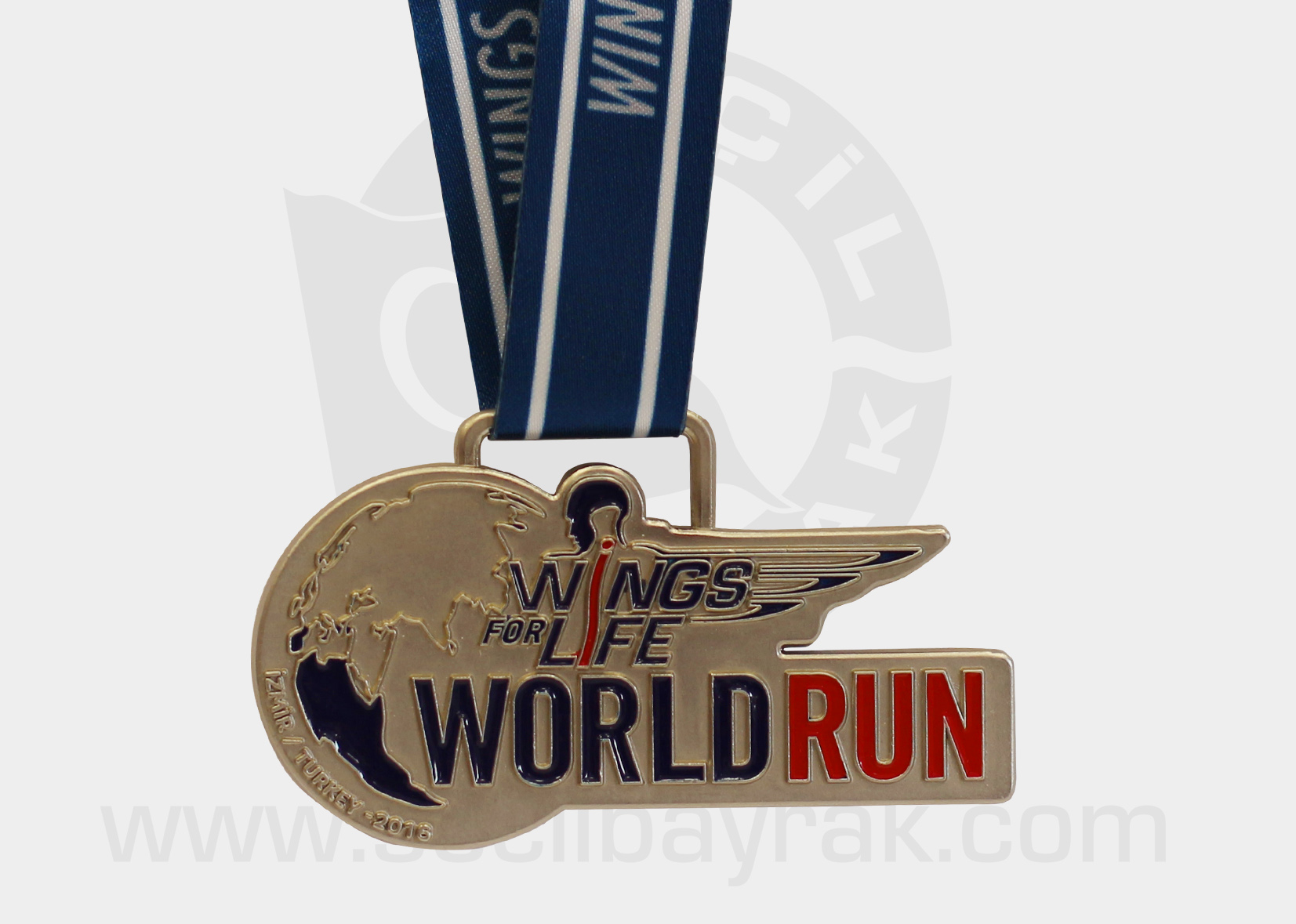 WORLD RUN ÖZEL TASARIM MADALYA